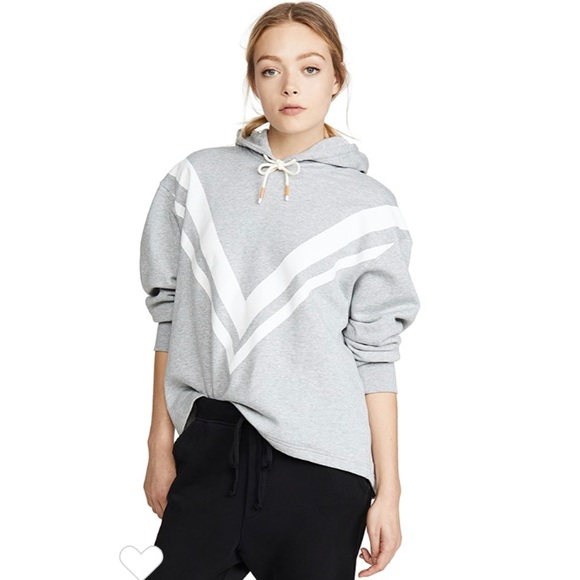 Tory Sport Grey French Terry Chevron 